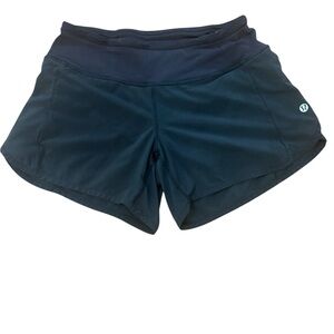 Lululemon Speed Up Low Rise 4” shorts, size 2
